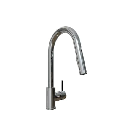 Residential Pull Down Double Action Spray Faucet, Chrome